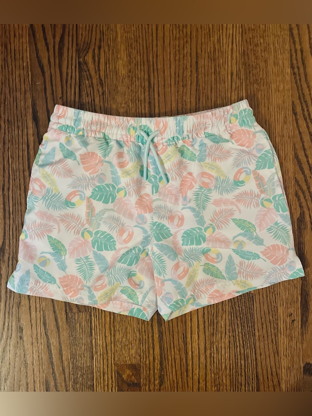 The Beaufort Bonnet Company Tropical Swim Trunks Pastel